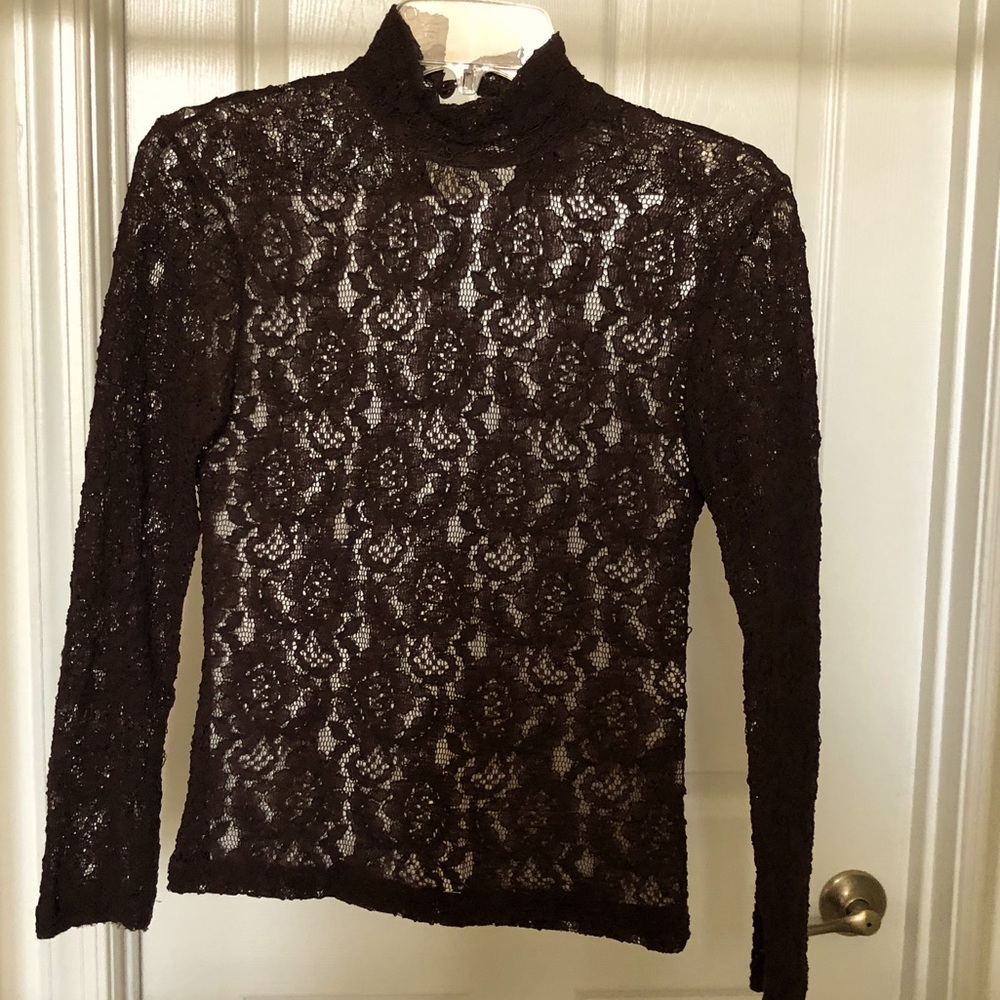 Lacey mock turtleneck